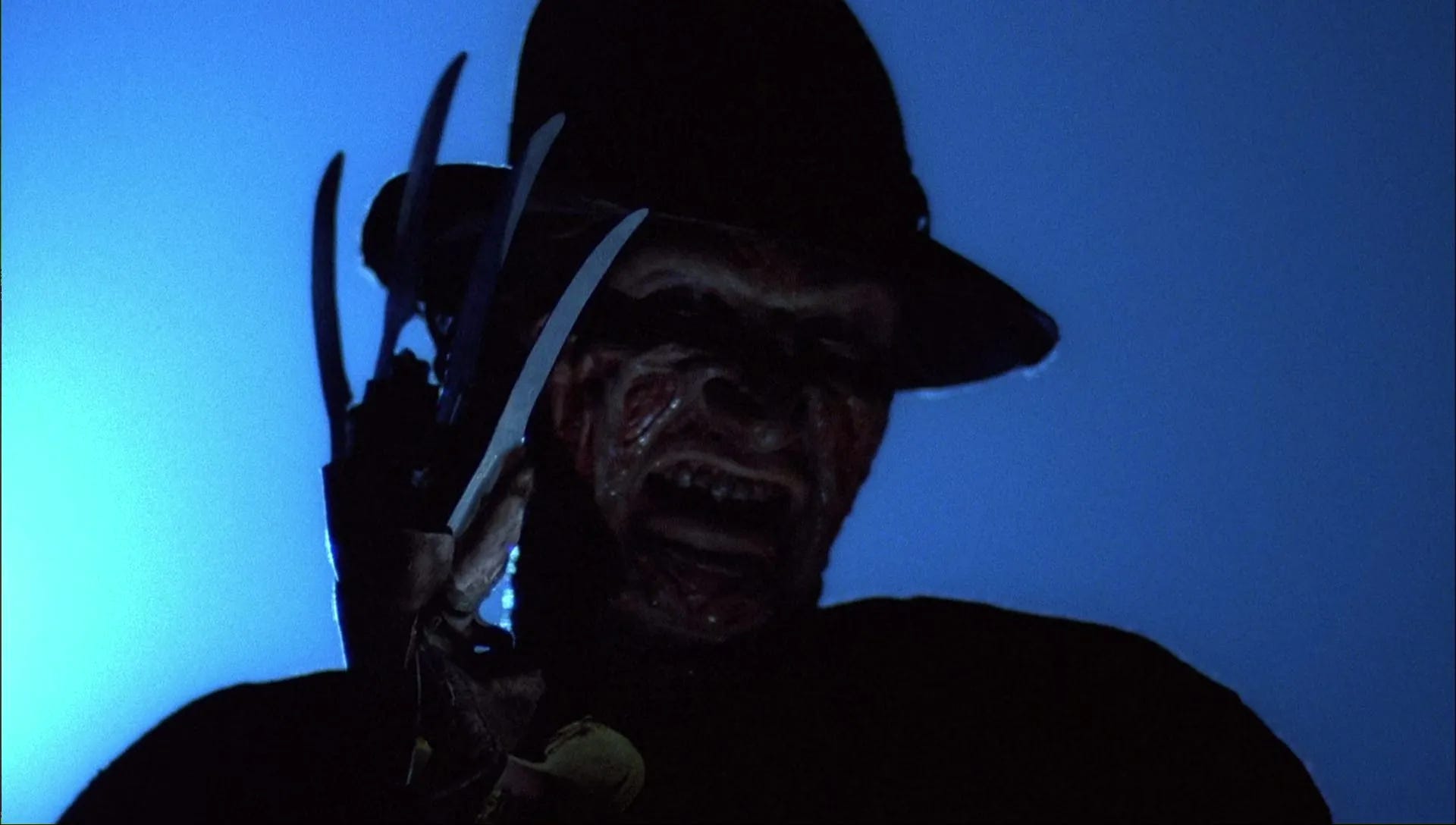 Freddy Krueger in A Nightmare on Elm Street