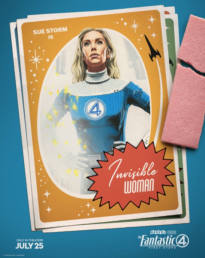 The Fantastic Four: First Steps movie poster