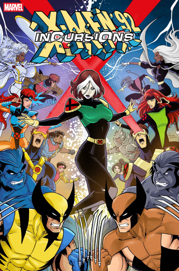 X-Men '92 and X-Men: Evolution crossover cover primary cover